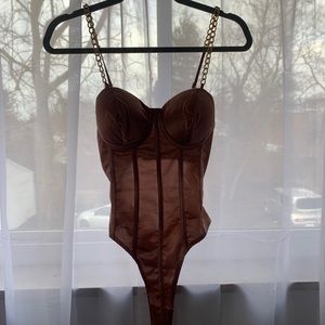 AKIRA Rose Corset Bodysuit